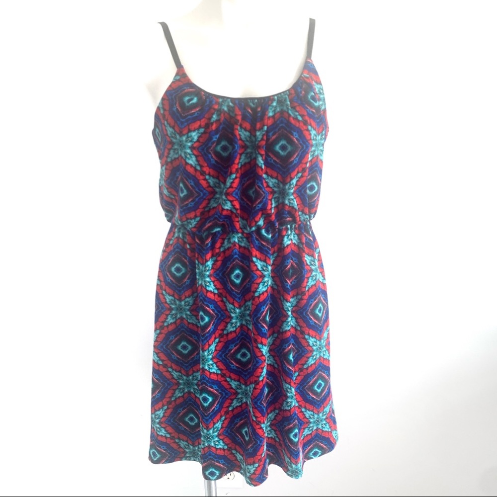 Lipstick Spaghetti Strap Midi dress